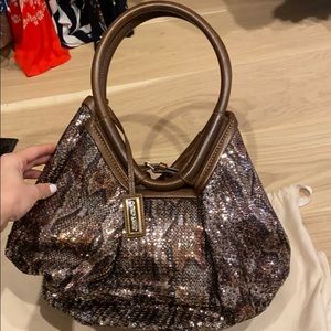 Lightly Used Jimmy Choo Sequins Bag!